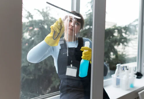 Nettoyage de vitres intérieures et extérieures à Négrondes